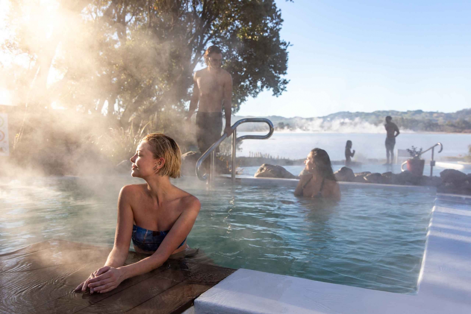 Rotorua: bagno nella piscina termale del Polynesian Spa Pavilion (12+ anni)