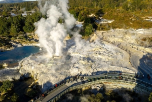 Te Puia: wycieczka 1-dniowa z przewodnikiem Te Rā + występ kulturalny Haka