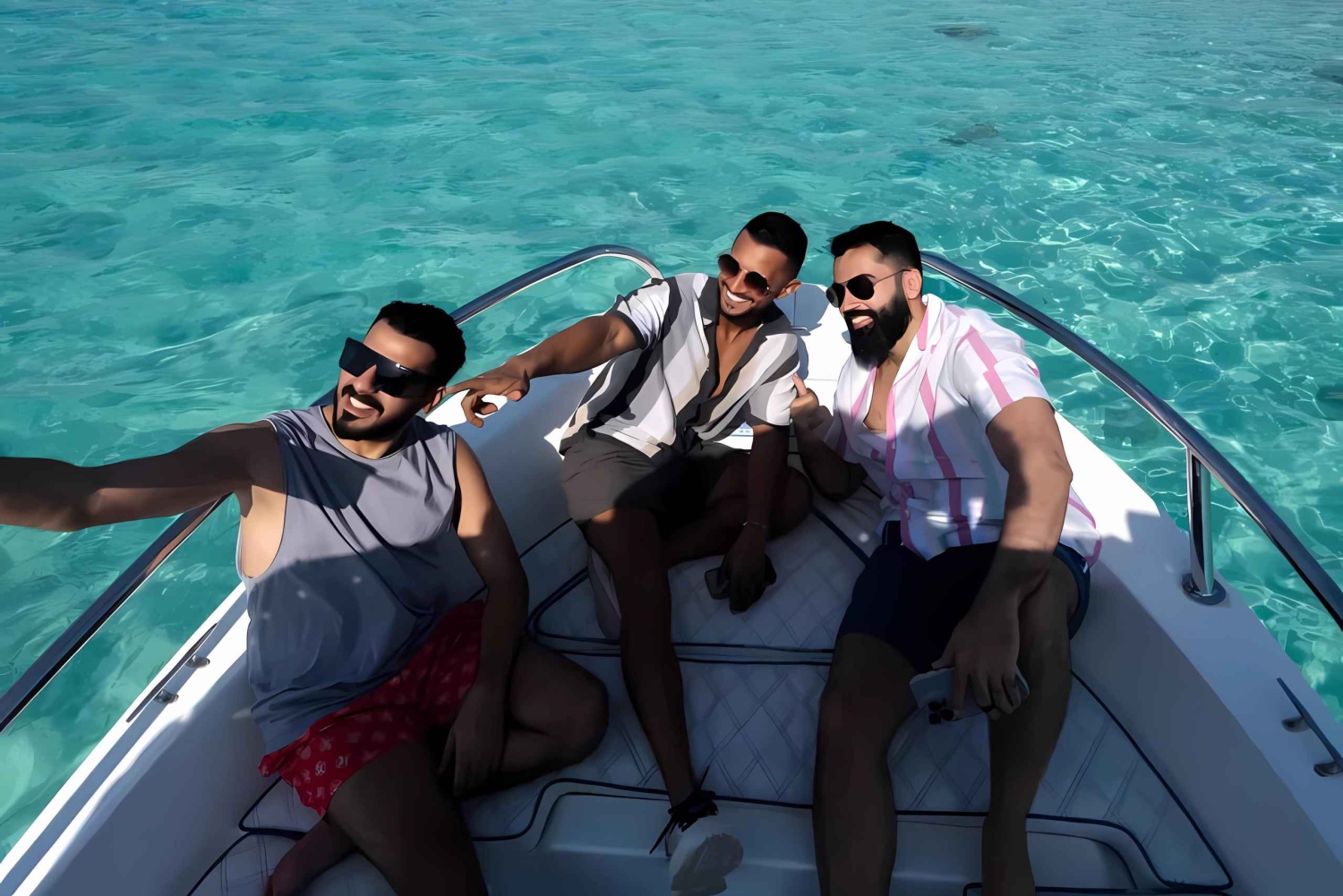 Djeddah : Excursion en bateau à l'île Bayada avec déjeuner