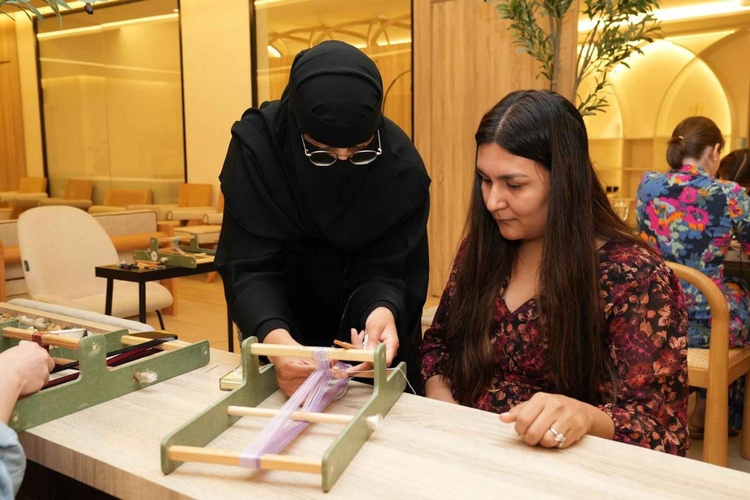 Diriyah, Saudi-Arabia: Sadu veveverksted