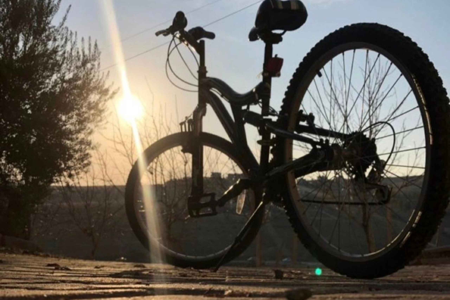 El borde del mundo (atardecer) con Kashta