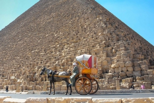Il Cairo/Giza: tour guidato delle piramidi, della Sfinge e del Museo Egizio