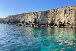 1-часовая экскурсия на лодке с посещением морских пещер и острова ортигия