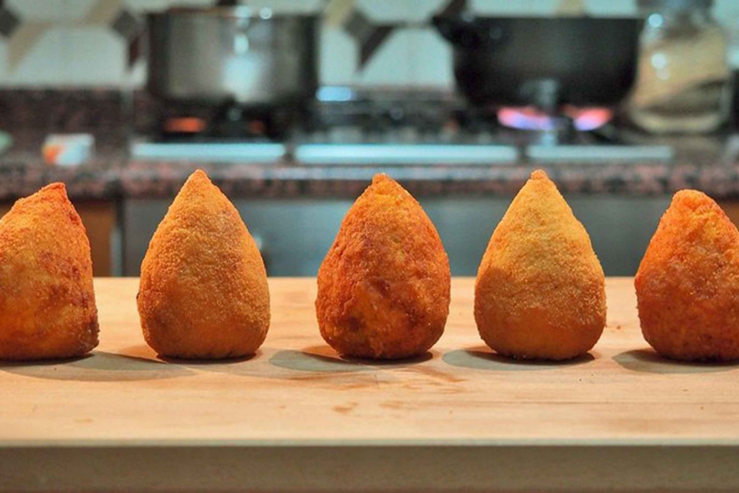 Taormina: Arancinon valmistuskurssi juomineen