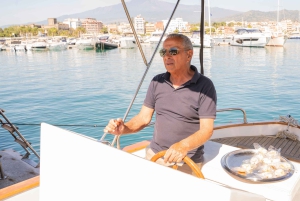 Excursions en bateau avec Ocirne dans la baie de Naxos et l'Isola Bella