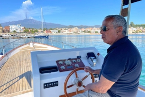Excursions en bateau avec Ocirne dans la baie de Naxos et l'Isola Bella