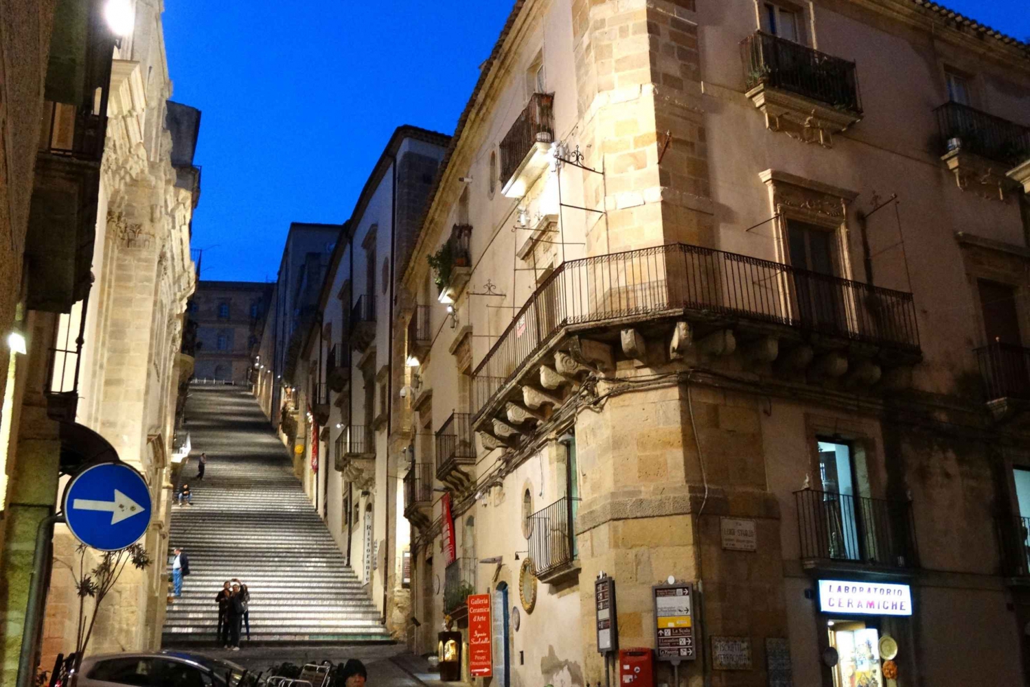 Caltagirone: traditionele stadswandeling door keramiek