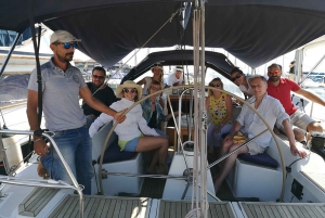Catania: Coastline Sailing Trip 6hr with Aperitif and Lunch