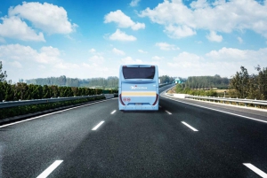 カターニア国際空港：タオルミーナ往復バス送迎