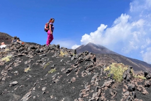 Catania: Mount Etna Adventurous Trek with a Guide