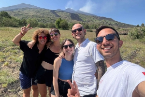 Catania: Mount Etna Morning Jeep Tour