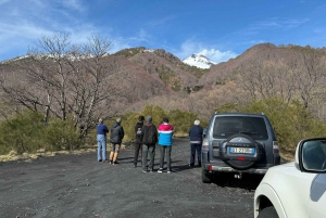 Catania: Mount Etna Morning Jeep Tour