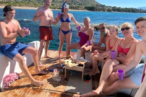 Чефалу: прогулка на лодке с подводным плаванием, свежими фруктами и напитками