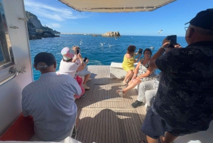 Чефалу: прогулка на лодке с подводным плаванием, свежими фруктами и напитками