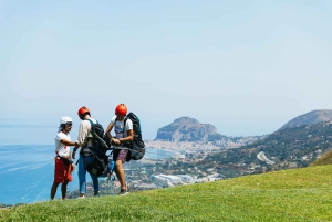 Cefalù: Tandem Paragliding Flight and GoPro13 Video