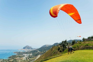 Cefalù: Tandem Paragliding Flight and GoPro13 Video