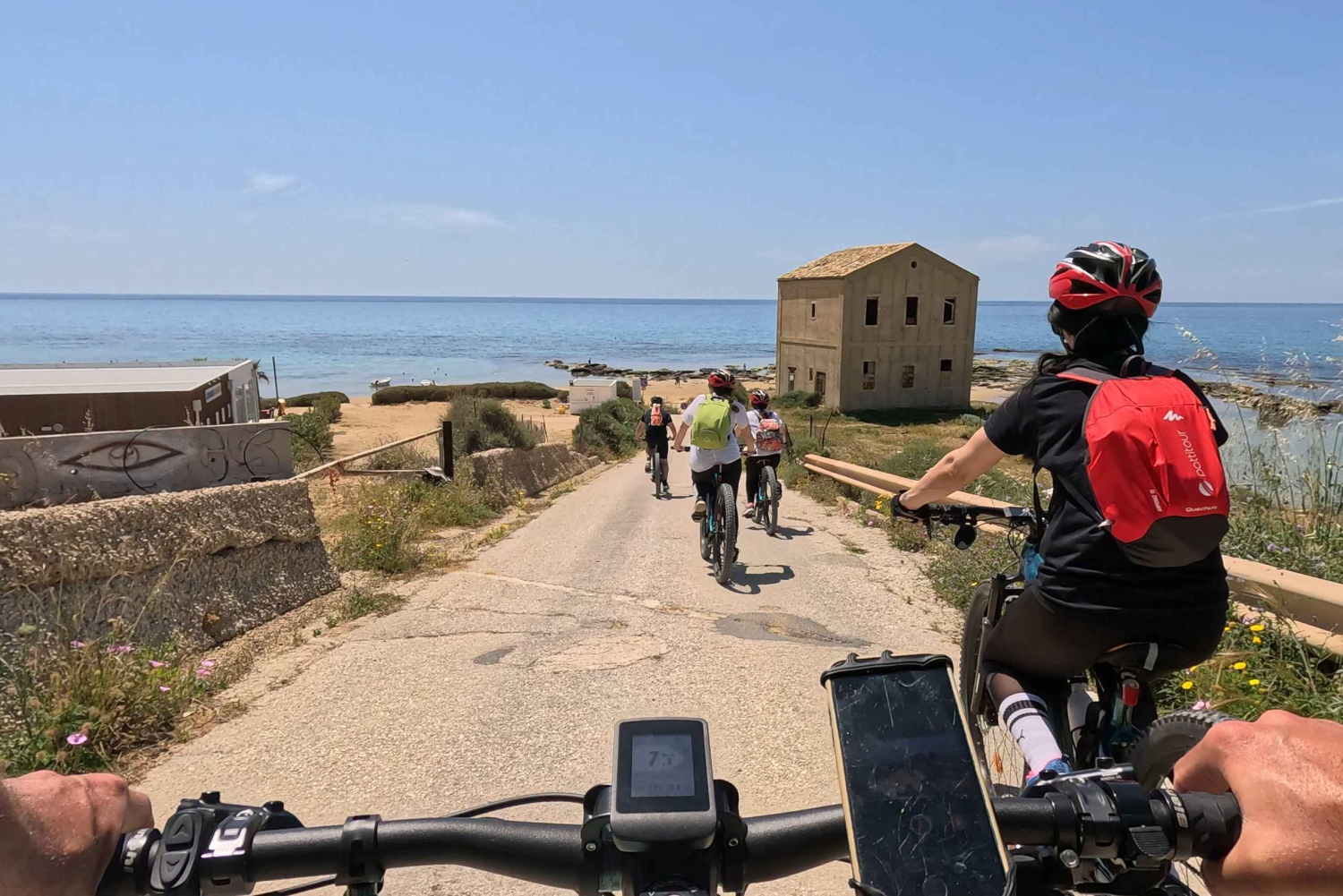 E-Bike: Äventyr på Scala dei Turchi, sicilianska byar och matupplevelser