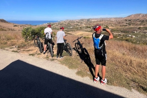 E-Bike: Äventyr på Scala dei Turchi, sicilianska byar och matupplevelser