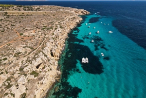 Expérience en bateau dans les Égades : Favignana et Levanzo depuis Trapani