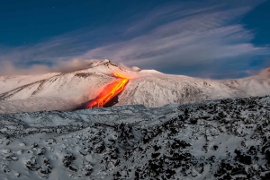 Etna Syd: Vintervandring i stor højde med alpeguide