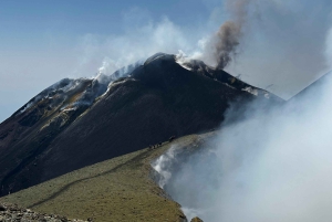 Etna-toppen 3300 m: Trekking på den aktive vulkanen