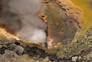 Etna-toppen 3300 m: Trekking på den aktive vulkanen