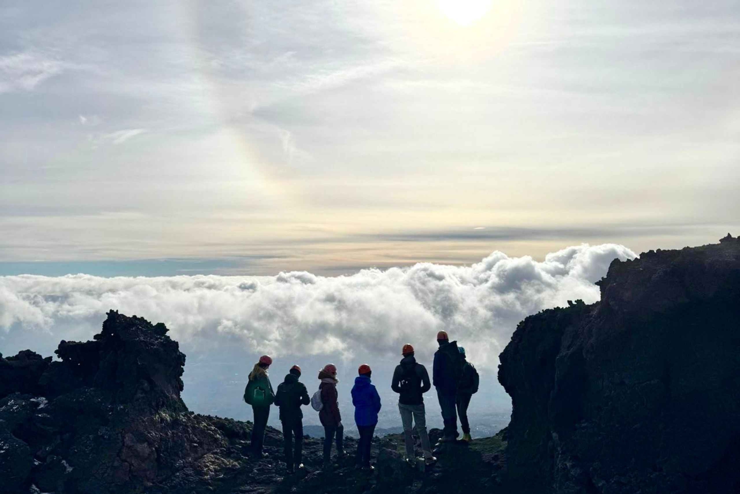 Кратеры на вершине Этны