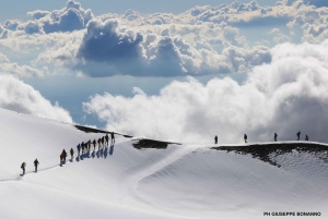 Etna-trekning på 3000 meter med taubane, guide og taxitjeneste kan bestilles