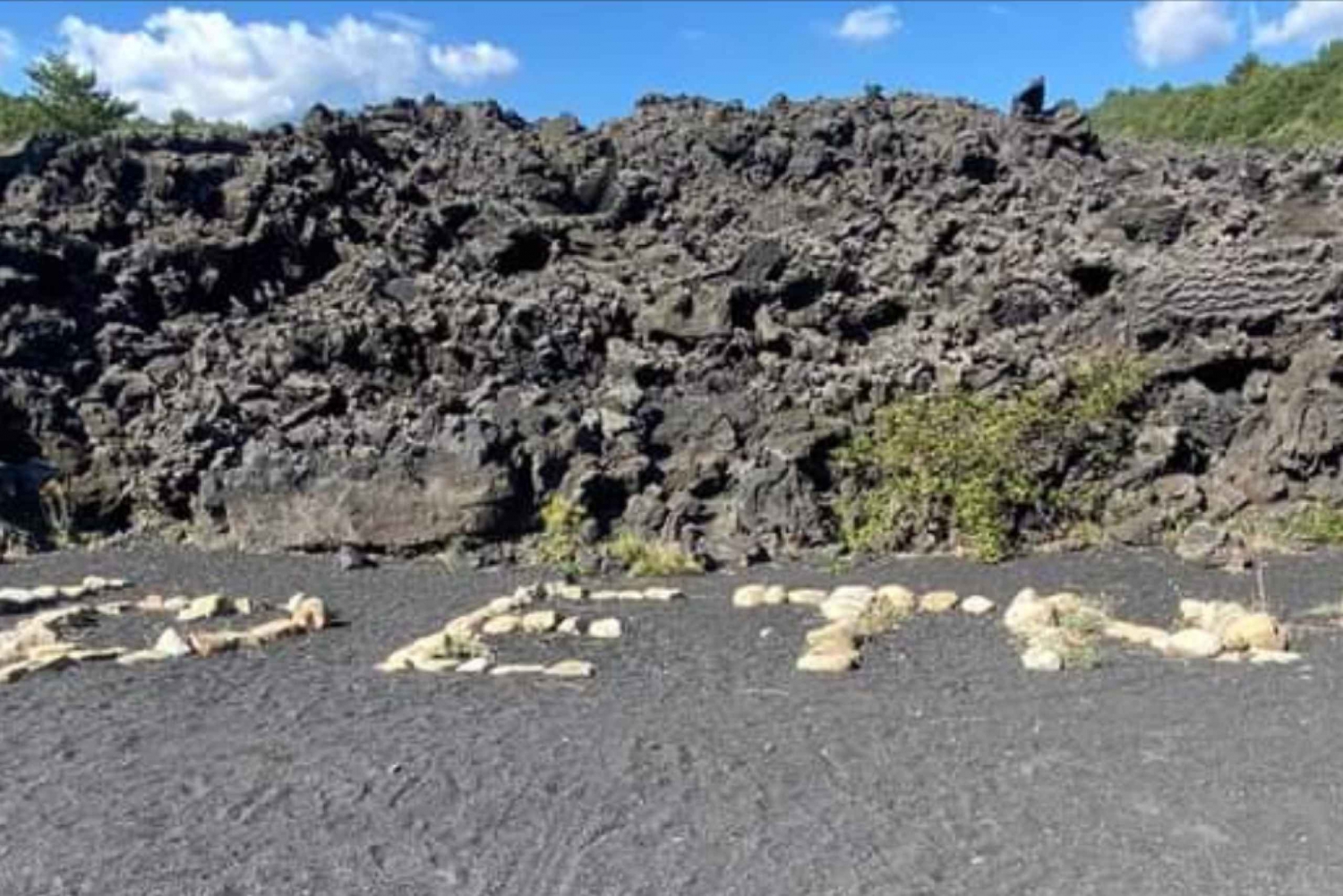 Cataniasta, Acirealesta, Giarresta: Etna-vuoren puolipäiväretki