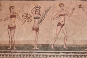 From Catania: Caltagirone & Piazza Armerina Tour with Brunch