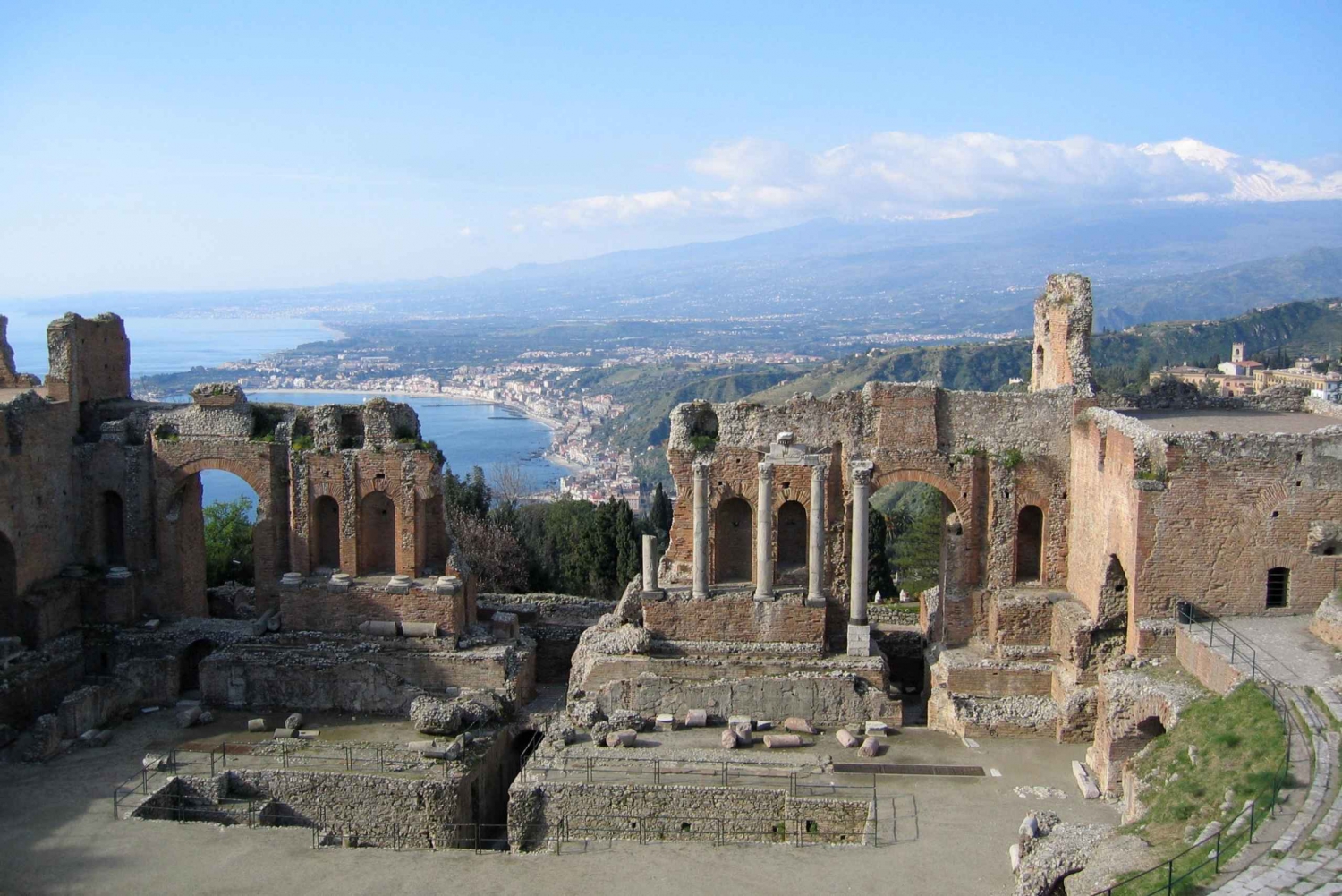 Von Catania: Taormina, Savoca und Castelmola Tour mit Mittagessen