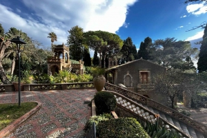 From Catania: Taormina, Savoca, & Castelmola Tour w/ Brunch