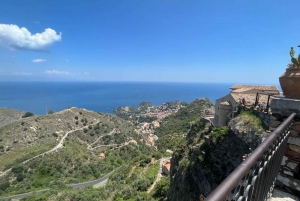 From Catania: Taormina, Savoca, & Castelmola Tour w/ Brunch