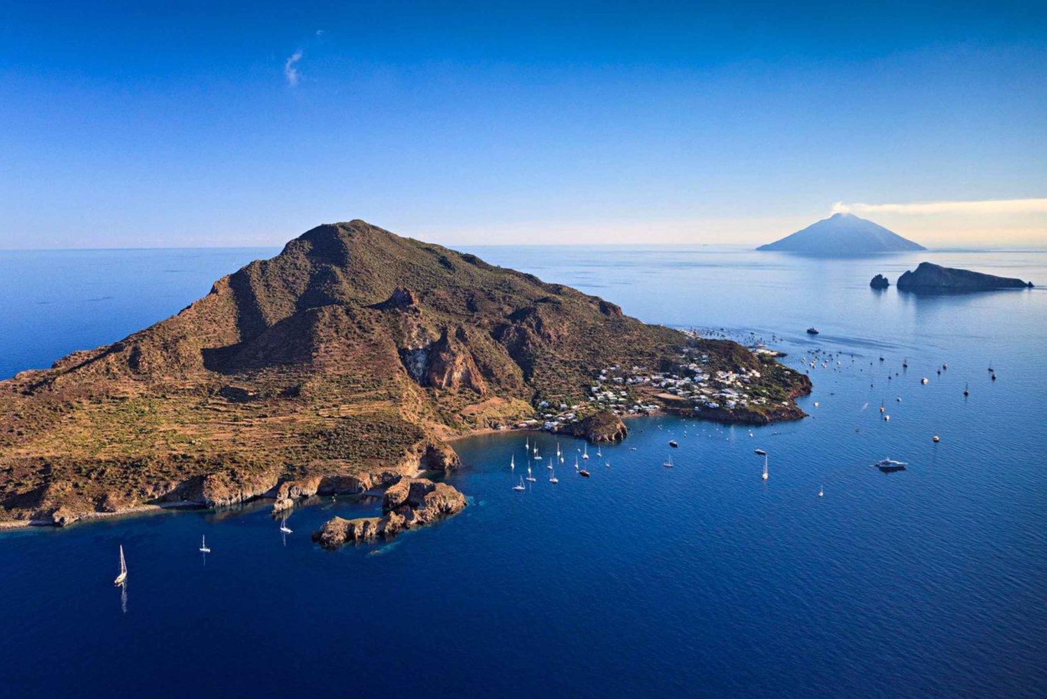 From Cefalù: Aeolian Islands - Lipari & Vulcano Day Trip