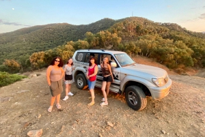 De Cefalù: Parque Madonie Sunset BBQ jeep adventure