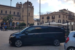 Из Палермо: трансфер на микроавтобусе или автобусе в Монреале и обратно