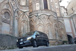 Из Палермо: трансфер на микроавтобусе или автобусе в Монреале и обратно