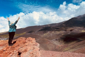 Taorminasta: Etna-vuoren opastettu bussikierros