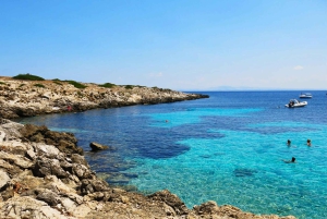De Trapani: Excursão às Ilhas Egadi em bote inflável em Favignana e Levanzo com almoço