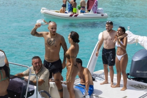 De Trapani: Excursão às Ilhas Egadi em bote inflável em Favignana e Levanzo com almoço