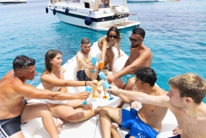 De Trapani: Excursão às Ilhas Egadi em bote inflável em Favignana e Levanzo com almoço