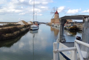 Fra Trapani: tur til Marsala-saltbassengene og Stagnone-øyene