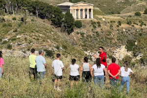 Fonte termal e templo