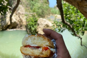 Fonte termal e templo