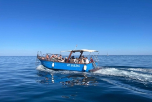 Isola Bella-Grotte Bleue : tour en bateau, plongée avec tuba et apéritif
