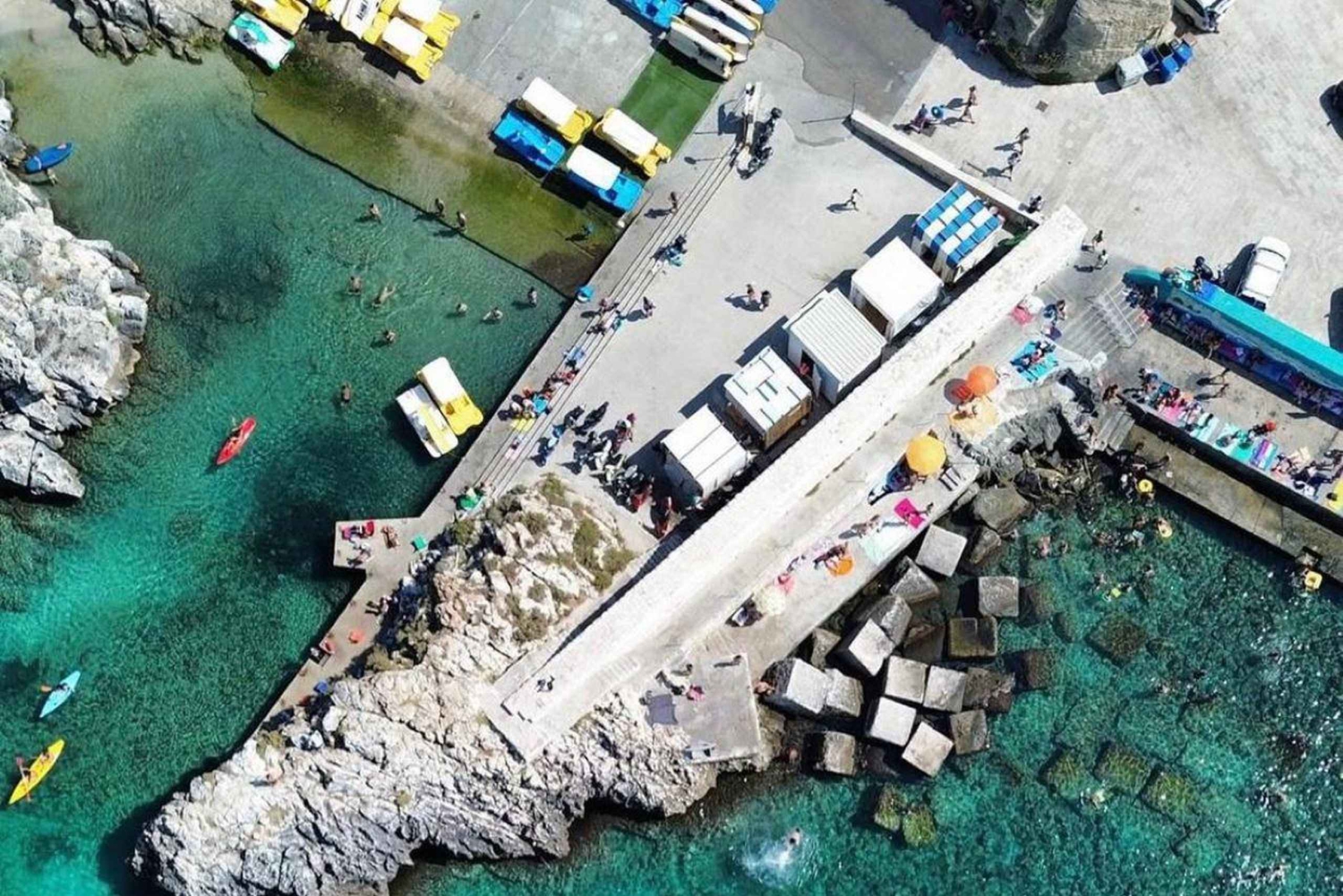 1 times bådtur på opdagelse af Salentos grotter