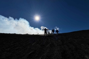 Этна: Центральный кратер (3340 метров) с джипом и треккингом