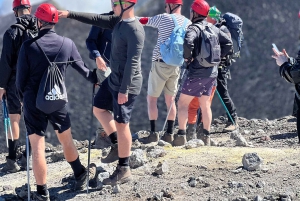 Этна: Центральный кратер (3340 метров) с джипом и треккингом