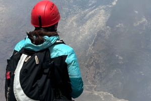 Ätna: Zentraler Krater (3340 m) mit Seilbahn und Jeep