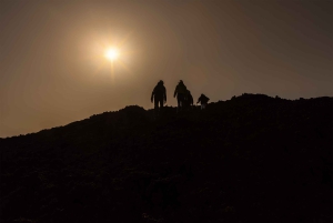 Ätna: Zentraler Krater (3340 m) mit Seilbahn und Jeep